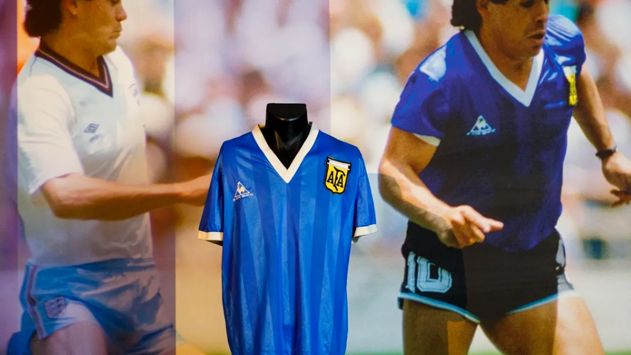 Tricoul lui Maradona din finala Cupei Mondiale din 1986 se întoarce în Argentina