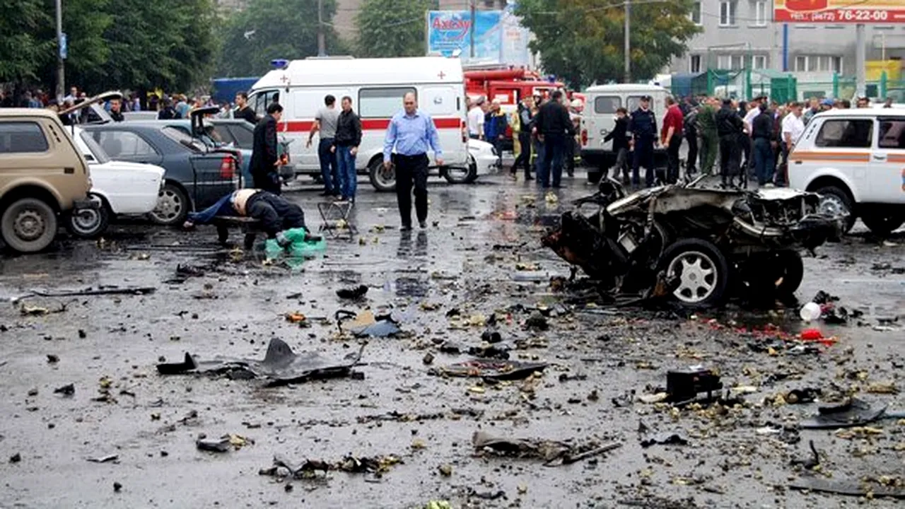 Cel puţin 15 morţi într-o explozie în capitala Osetiei de Nord