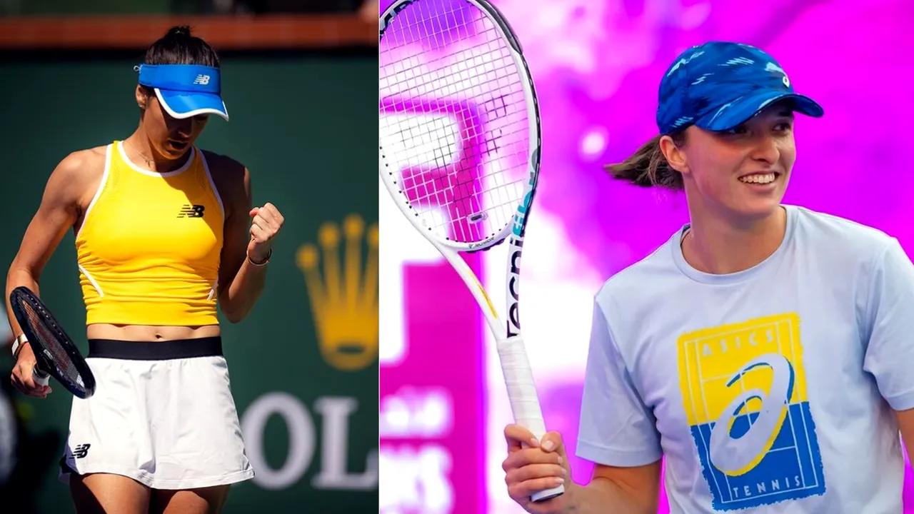 Sorana Cîrstea se opreşte în sferturi la Indian Wells învinsă de Iga Swiatek