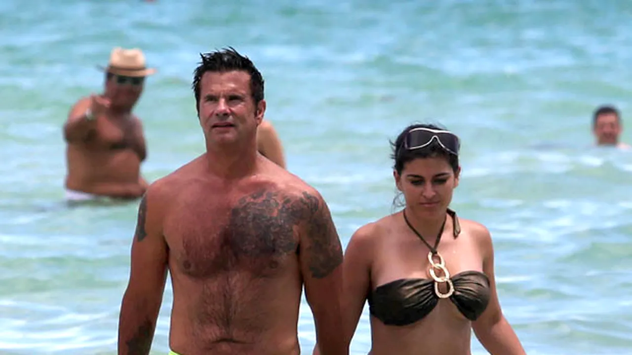A cincea soţie a actorului Lorenzo Lamas, mamă-surogat pentru fiica starului, a născut un băieţel