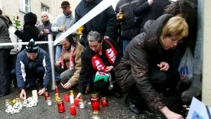 People Pay Tribute To Romanian Player Killed In Veszprem