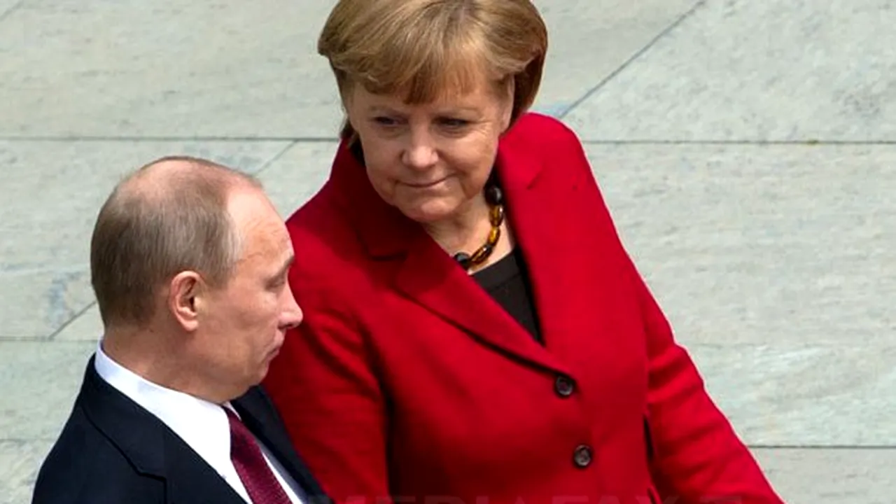 Întâlnire Merkel-Putin în Rusia, pentru discuţii despre democraţie