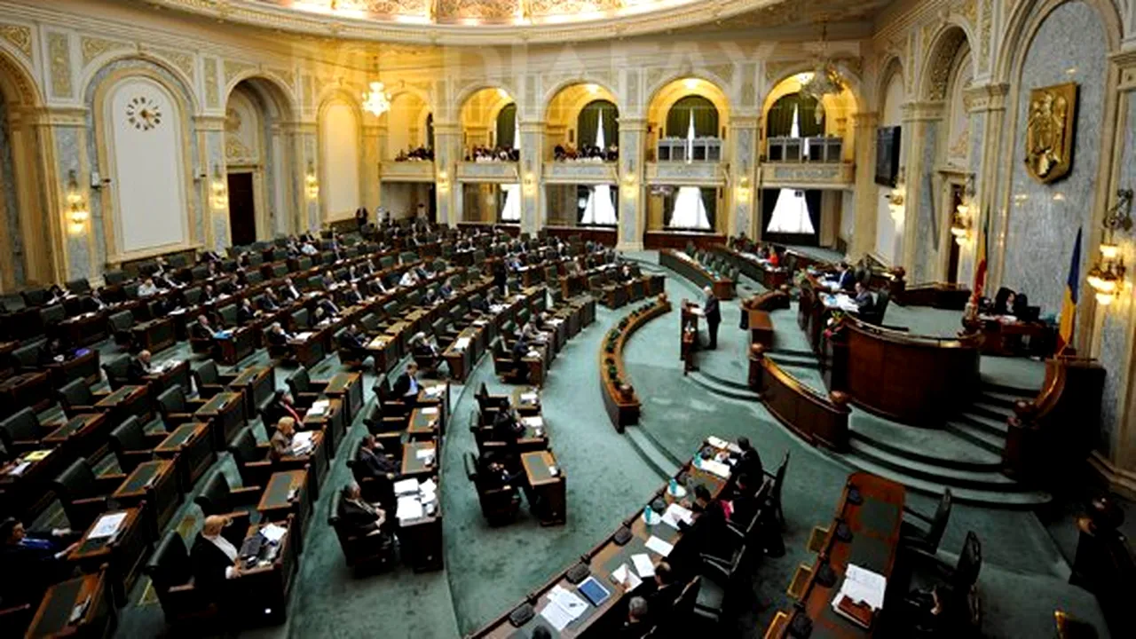 Bilanţul săptămânii la Senat: O singură lege adoptată, indemnizaţii de peste 140.000 de lei