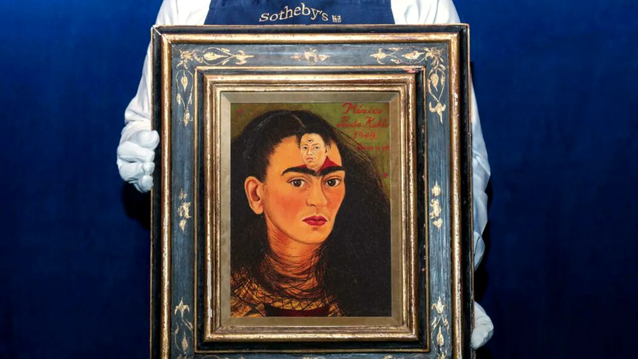 Ce recorduri poate bate ultimul tablou Frida Khalo. „Diego y yo” este evaluat la minimum 30 de milioane de dolari 