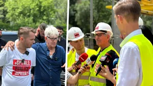 Eric Roberts, fratele Juliei Roberts şi actor nominalizat la Premiile Oscar, a vizitat șantierul viitoarei Clinici de Psihiatrie Pediatrică de la Obregia