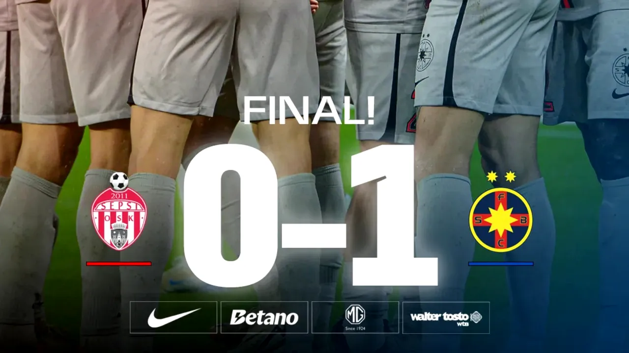 Superliga de fotbal. Nu vă fie frică, FCSB se ridică! 