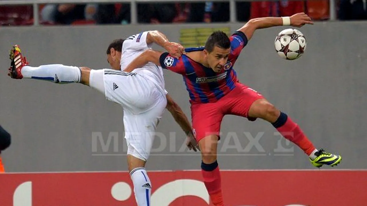 STEAUA a remizat cu FC BASEL, scor 1-1, şi a obţinut primul punct în grupa E a Ligii Campionilor - FOTO