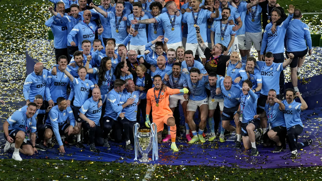 Finala Ligii Campionilor: Manchester City a câştigat prima sa Cupă a Campionilor din istorie. Inter Milano, învinsă dramatic