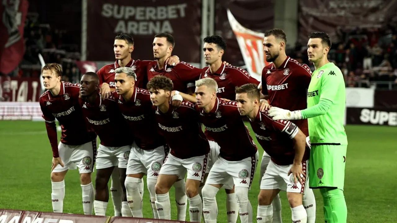 Rapid ajunge lider după etapa a 16-a din Superliga de fotbal. Cei mai buni jucători desemnați din fiecare meci