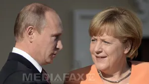 Putin şi Merkel, satisfăcuţi de trimiterea unei misiuni OSCE în Ucraina