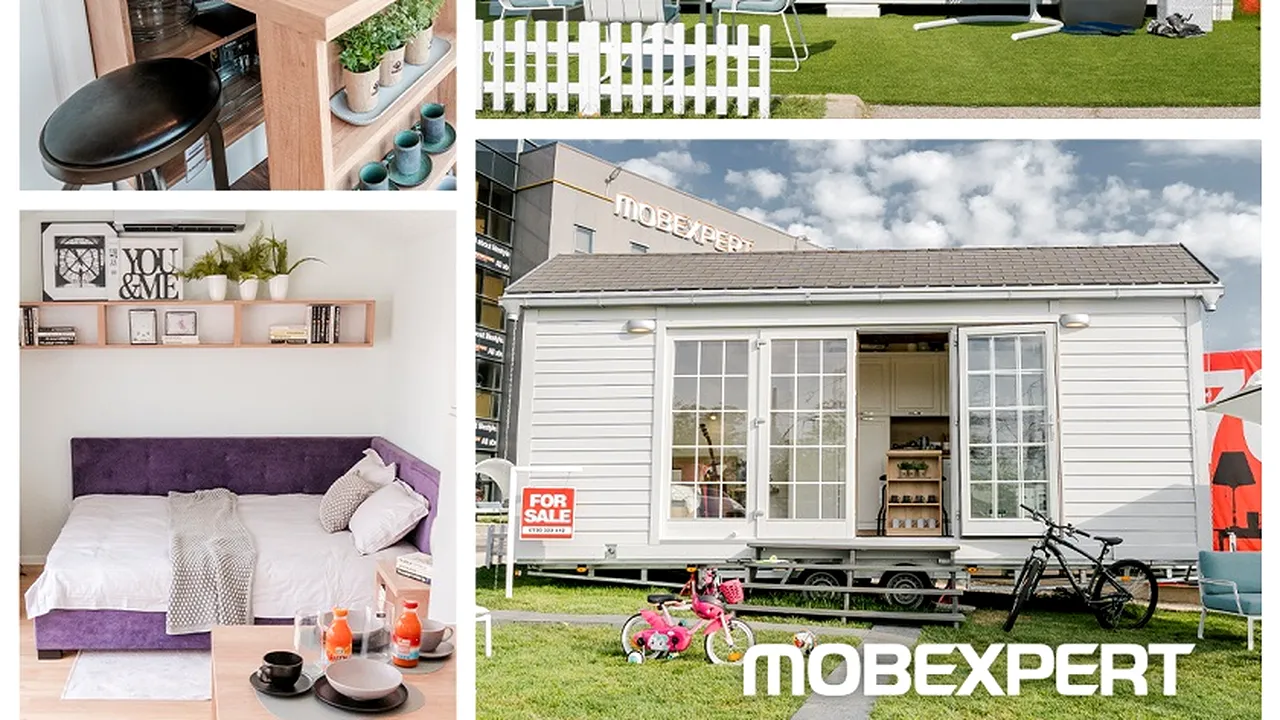Mobexpert introduce în colecţie căsuţele „Tiny House”, în cadrul unui parteneriat 100% românesc