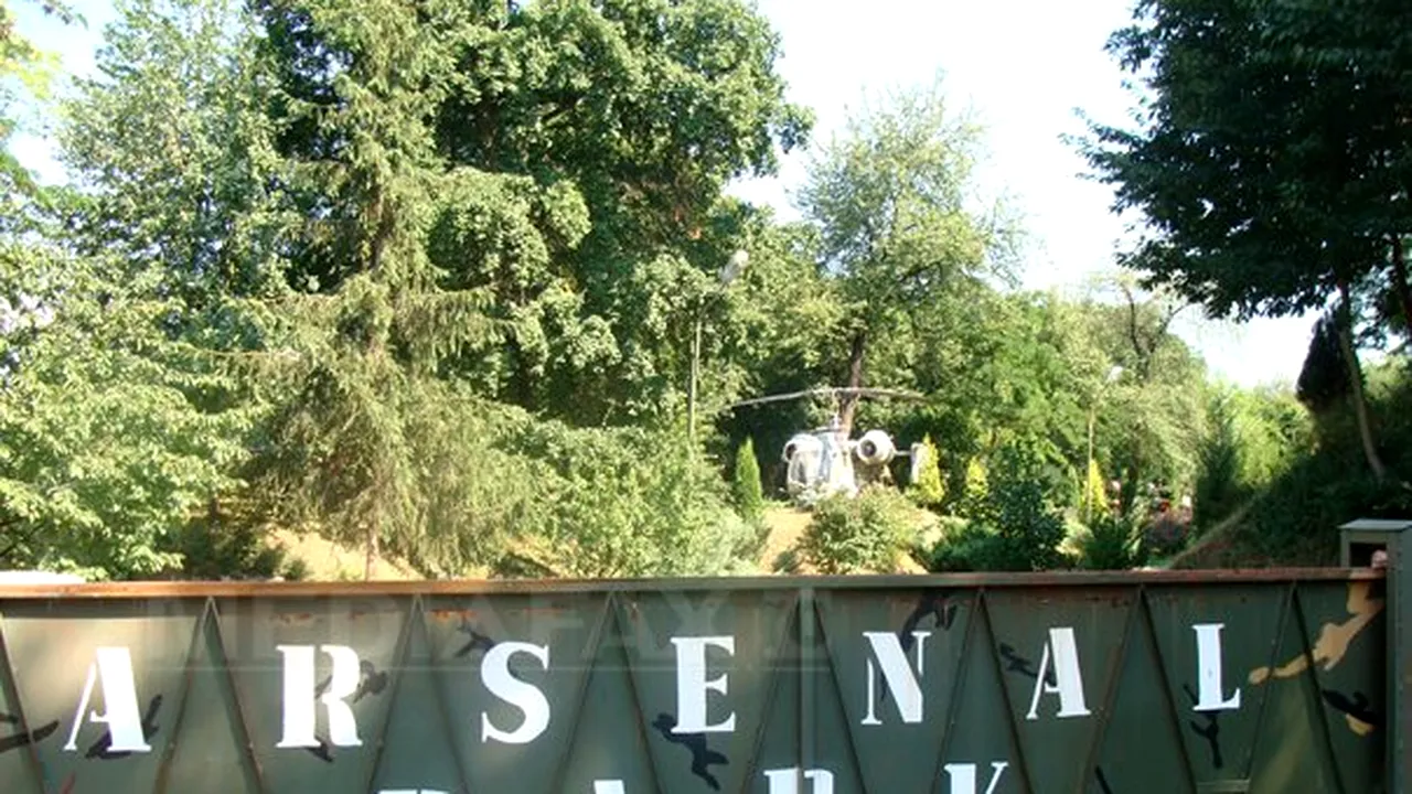 Investiţie de trei milioane de euro la Arsenal Park Transilvania, în piste de biciclete şi tiroliană