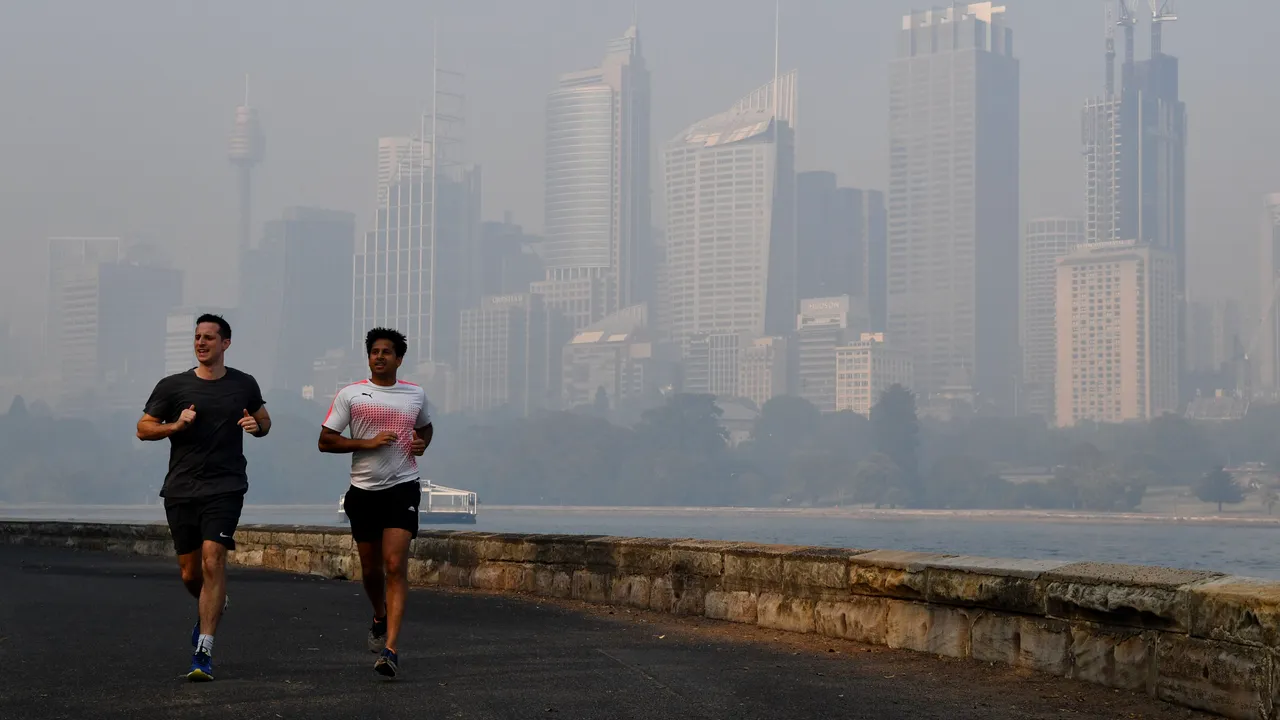 Sydney, unul dintre cele mai poluate oraşe din lume din cauza incendiilor de vegetaţie