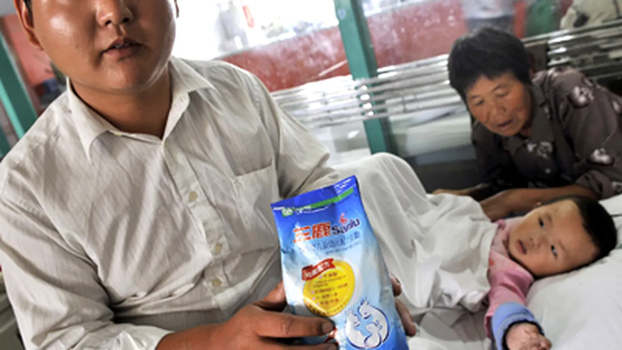 China: Produsele lactate fabricate înainte de 14 septembrie, retrase de pe piaţă