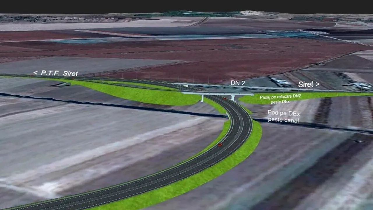 CNAIR lansează licitația pentru Lotul 3 al Drumului Expres Suceava - Siret