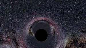 NASA a publicat prima imagine a unei găuri negre care 