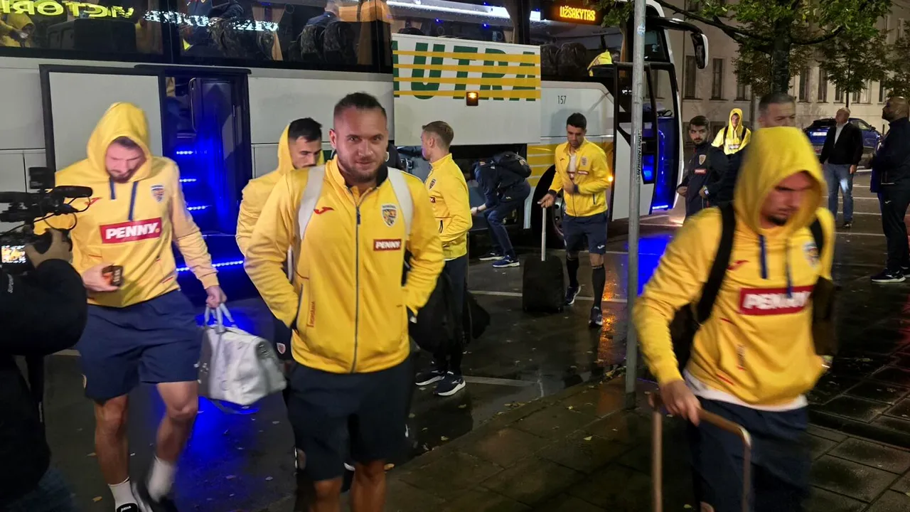 De la 30 de grade, la 8 grade. Tricolorii au ajuns la Kaunas pentru meciul cu Lituania. Nicuşor Bancu nu a făcut deplasarea