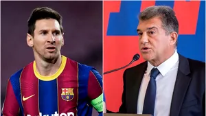 Preşedintele Barcelona, Joan Laporta: „Clubul este mai presus de orice, chiar şi mai presus de Messi”