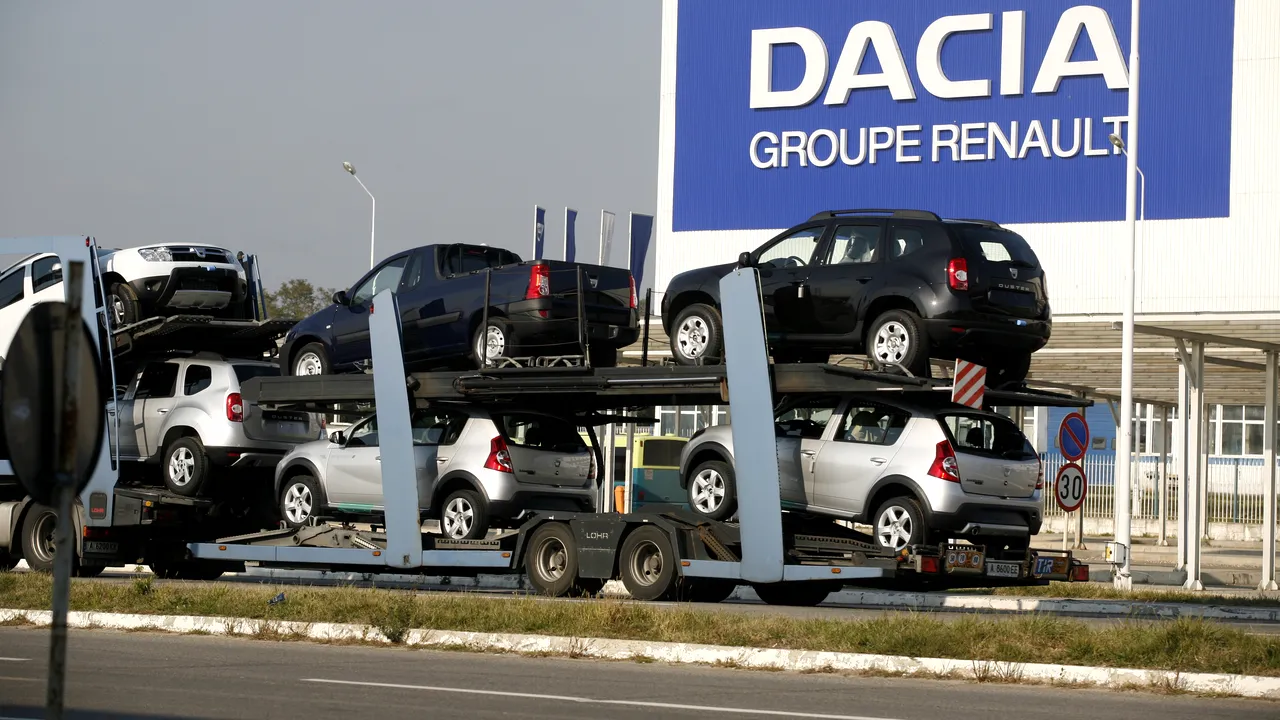Înmatriculările de autoturisme Dacia noi în Franţa au scăzut cu 5,7% în primele nouă luni