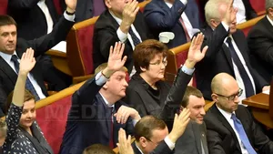 Parlamentul ucrainean dezbate luni o lege privind ieşirea Ucrainei din Comunitatea Statelor Independente 