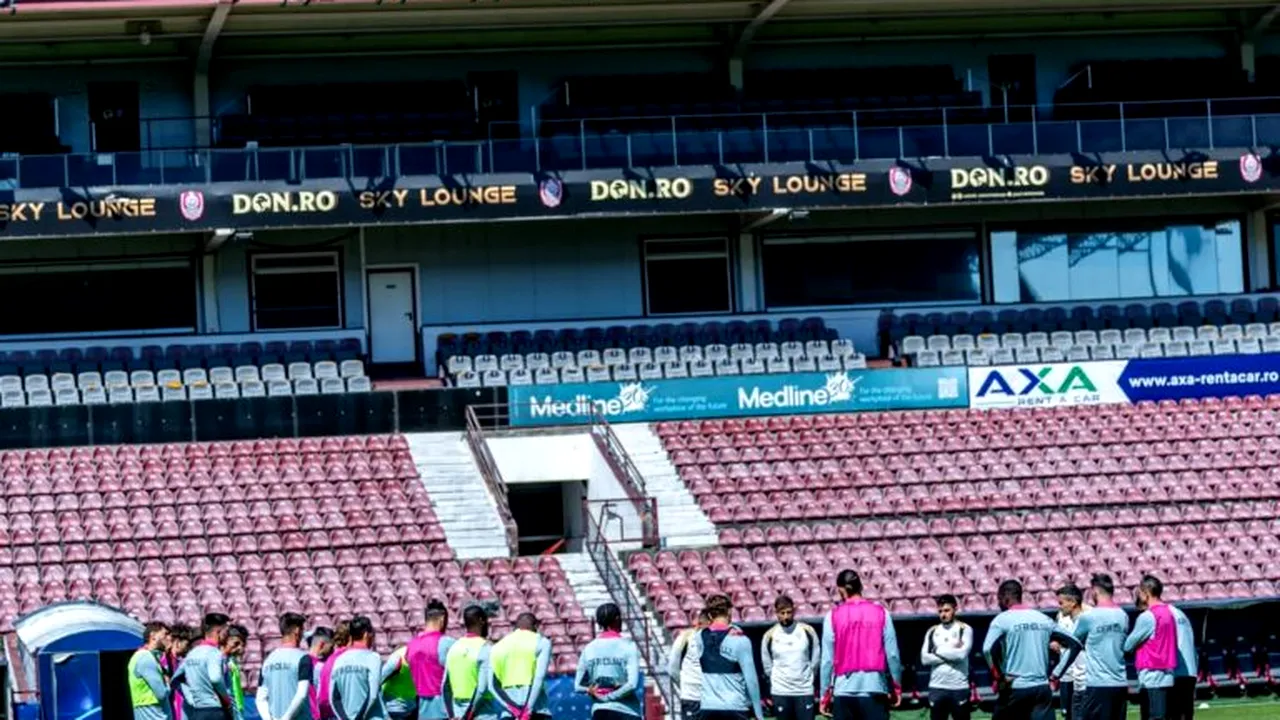 CFR Cluj se reunește săptămâna viitoare. Cantonament în Slovenia