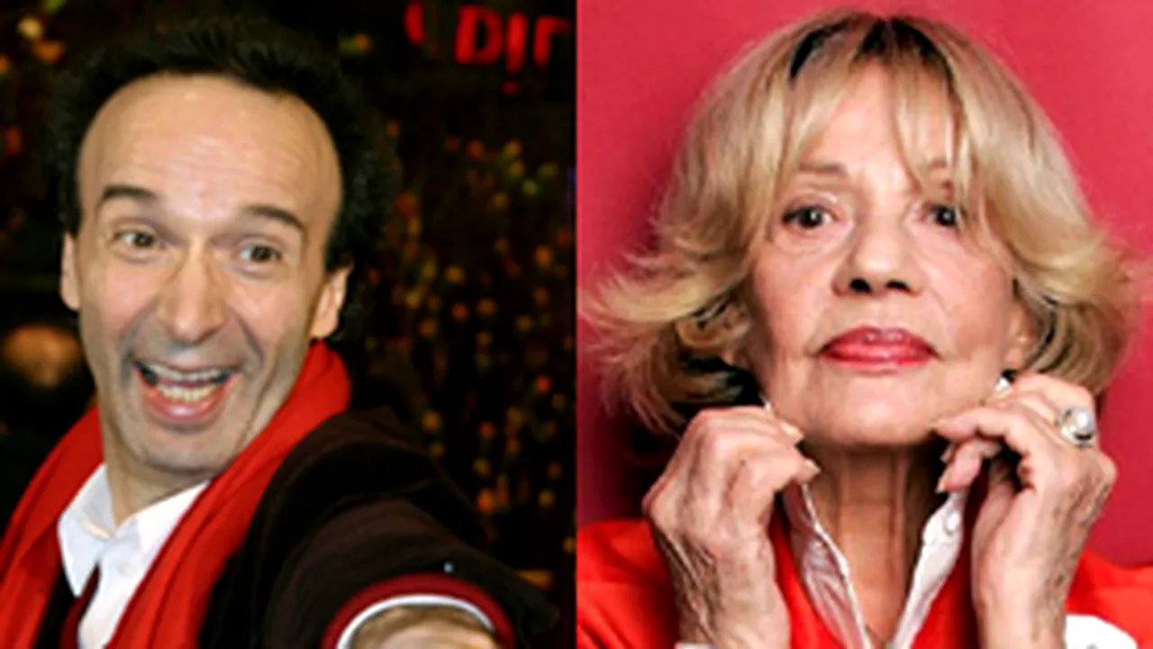 Roberto Benigni şi Jeanne Moreau, onoraţi la gala premiilor César