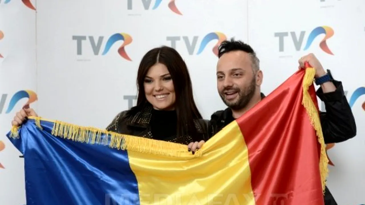 EUROVISION 2014: Paula, Ovi şi ceilalţi concurenţi înregistrează piesa 