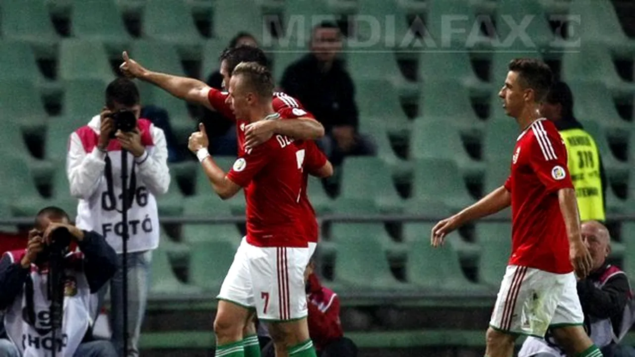 Ungaria - Estonia, scor 5-1, în preliminariile Cupei Mondiale din 2014