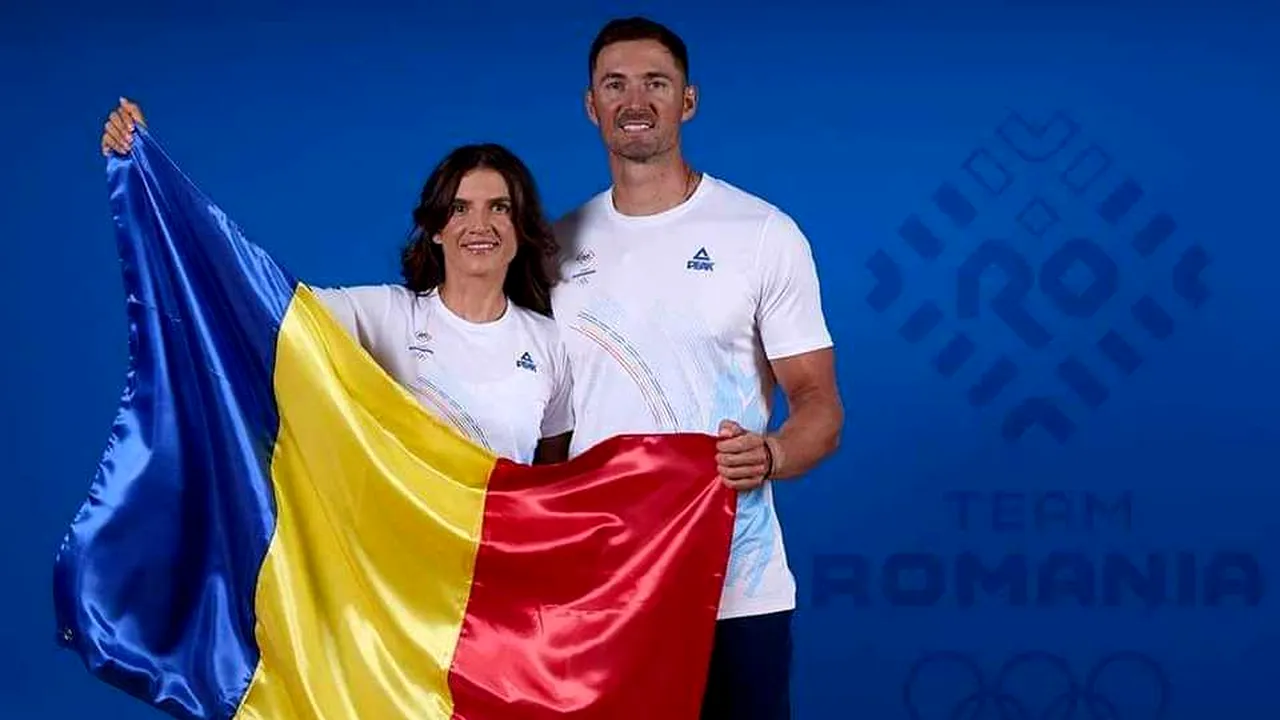 Ionela şi Marius Cozmiuc au fost desemnaţi pentru a fi portdrapelul României la Jocurile Olimpice