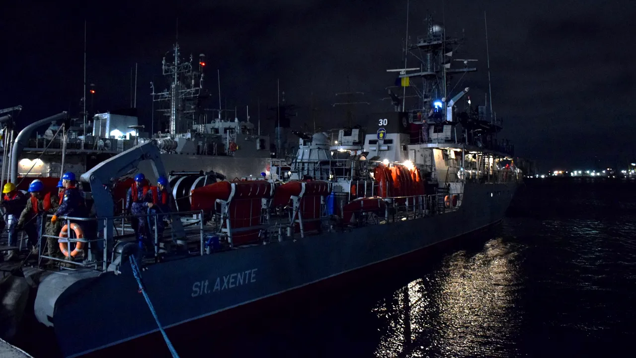 Dragorul maritim 30, la a doua activare a Grupului pentru combaterea minelor marine din Marea Neagră