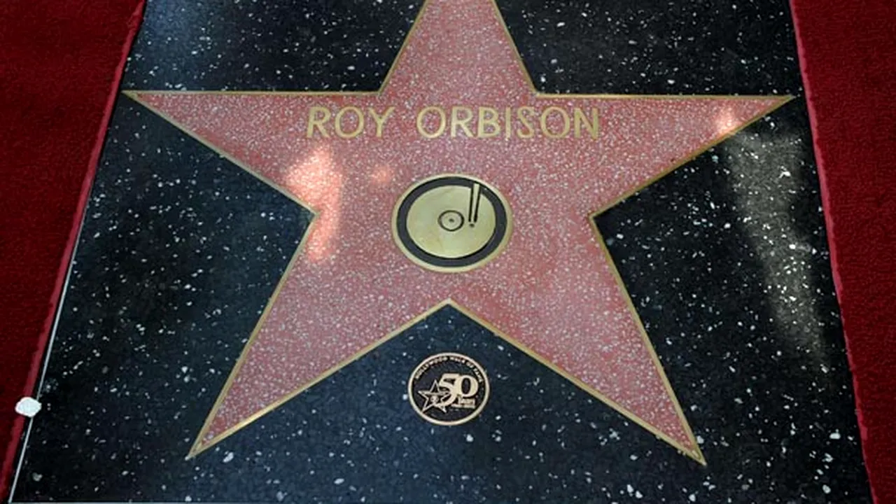 Roy Orbison a primit post mortem o stea pe Hollywood Walk of Fame