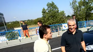 Tăriceanu, Orban şi Oprescu inspectează lucrările de pe DN1