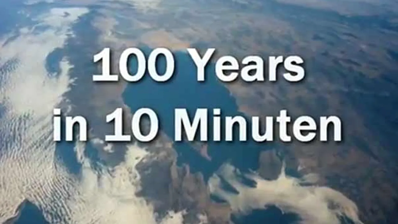 100 de ANI în 10 MINUTE. Lumea aşa cum nu ai văzut-o până acum - IMAGINILE ISTORIEI