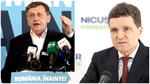 Dezbatere prezidențială. Nicușor Dan l-a acuzat LIVE pe Crin Antonescu că este legat de „rechinii imobiliari