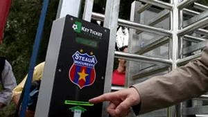 Sistemul electronic de acces de la stadionul Steaua a fost inaugurat