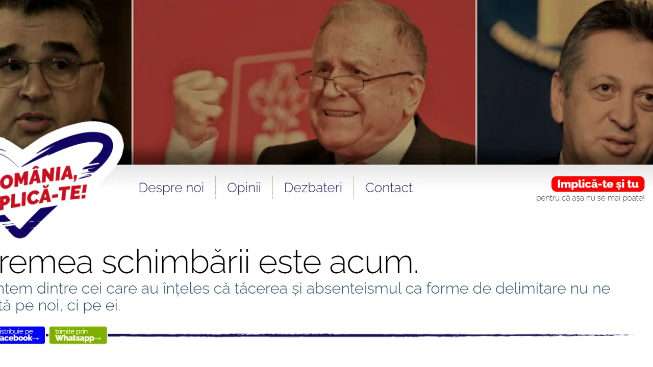 Silviu Predoiu anunţă înfiinţarea asociaţiei “România, Implică-te!