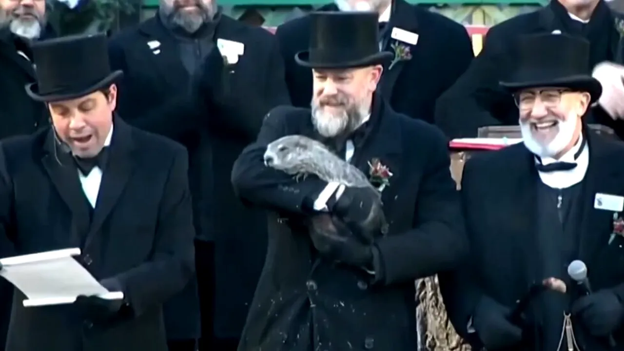 A văzut sau nu umbra? Verdictul marmotei Phil pentru iarna din 2026