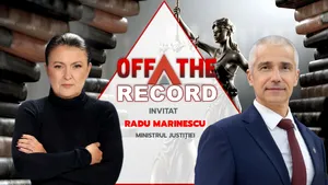 OFF The Record. Radu Marinescu afirmă că zona de corupție este una limitată / Ministrul Justiției: Banii tăiați de la plata restanțelor din Justiție trebuie achitați. „Noi am pledat întotdeauna pentru respectarea hotărârilor judecătorești” / „Evaziunea fiscală erodează statul”