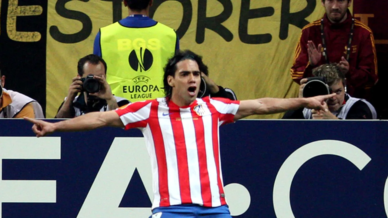 Radamel Falcao, golgheterul Ligii Europa: Acest trofeu este pentru familia mea şi pentru toţi fanii lui Atletico