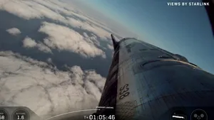 Starship, cea mai mare rachetă a companiei SpaceX, a fost lansată cu succes în spațiu