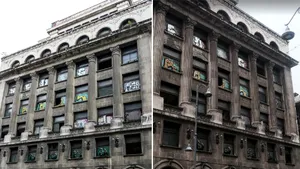 O clădire simbol din Capitală intră în reabilitare/ Imobilul a fost construit în anul 1938 şi a costat 35 de milioane de lei