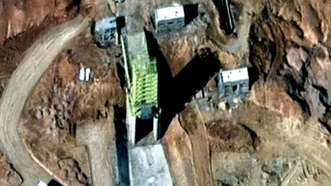Iranul construieşte o bază de lansare pentru rachete