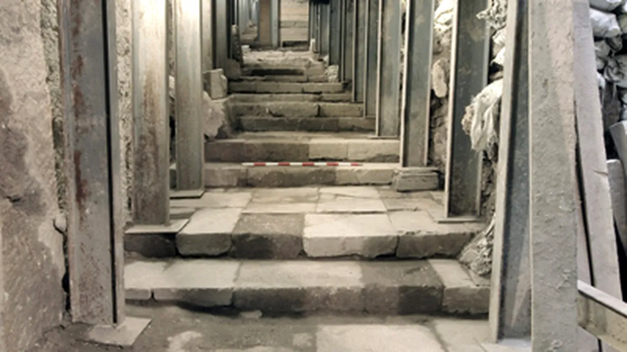 O stradă din epoca celui de-al doilea Templu, descoperită în Ierusalim