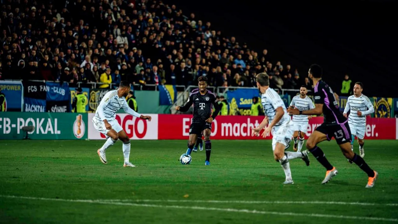 Bayern Munchen a fost eliminată din Cupa Germaniei de Saarbruecken, echipă de liga a 3-a