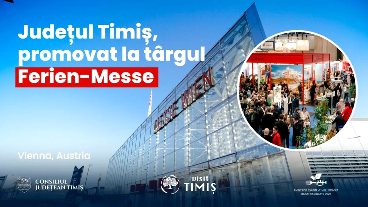 Județul Timiș, prezent la cel mai important târg internațional de turism al momentului