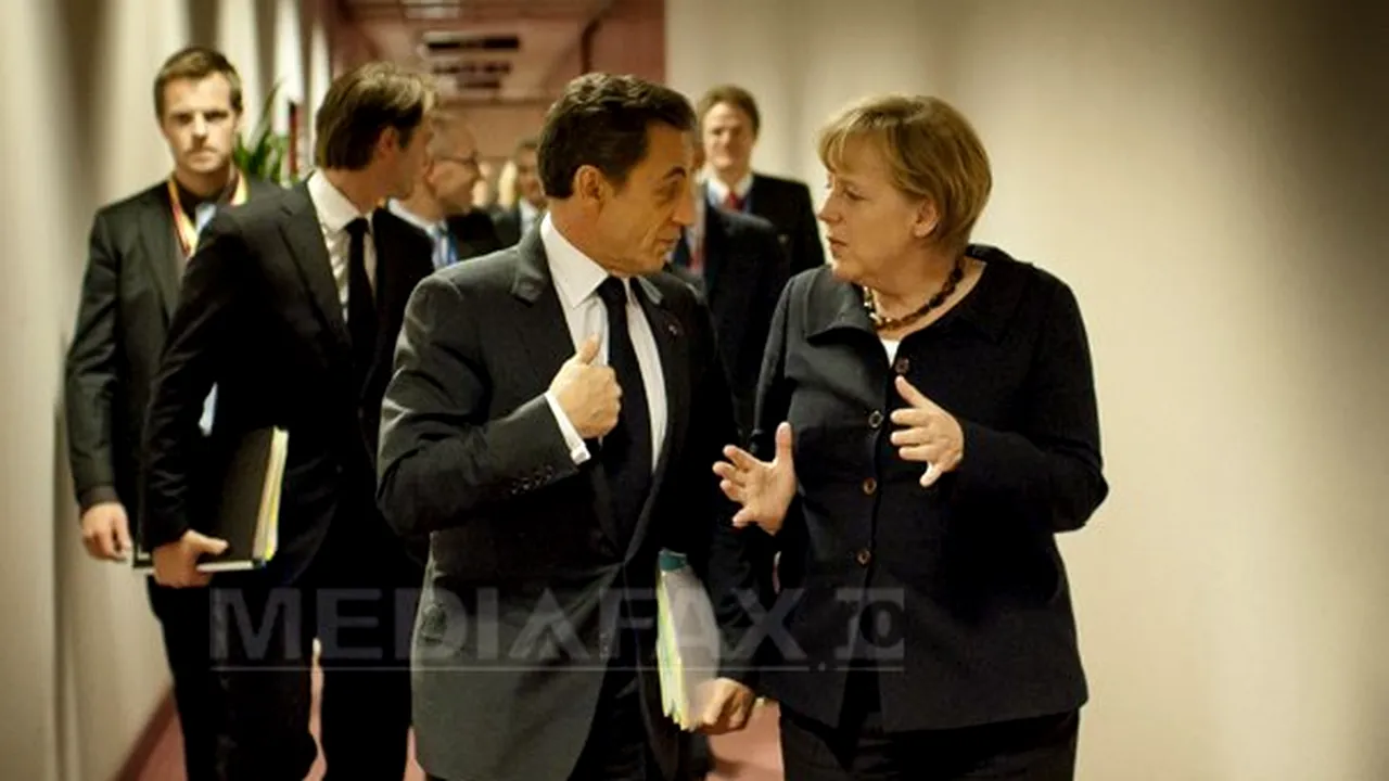 Sarkozy şi Merkel vor negocia direct cu creditorii Greciei o tăiere cu peste 50% a datoriilor