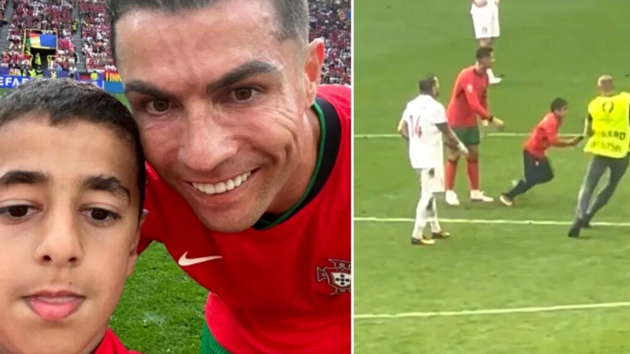 S-a aflat pedespa primită de copilul ce a intrat pe teren să facă un selfie cu Ronaldo. Decizia luată de UEFA 