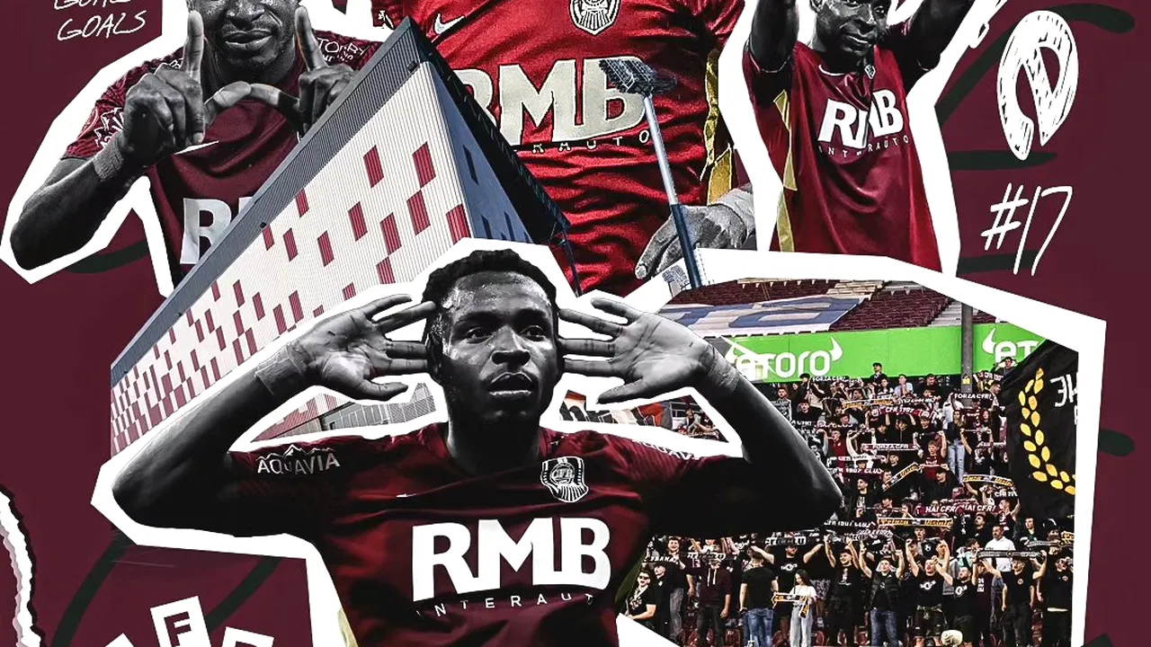 CFR Cluj s-a despărţit de golgheterul Philip Otele