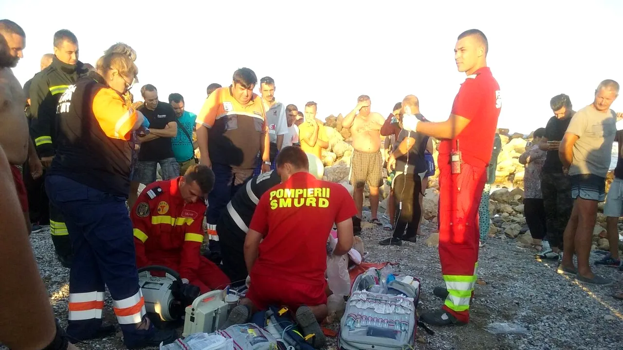 Un bărbat din Bucureşti s-a înecat la Eforie, iar un altul a fost la un pas să moară la Vama Veche