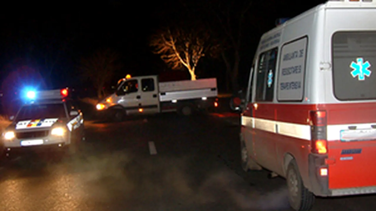 Un poliţist a fost rănit într-un accident produs pe DN2 - VIDEO